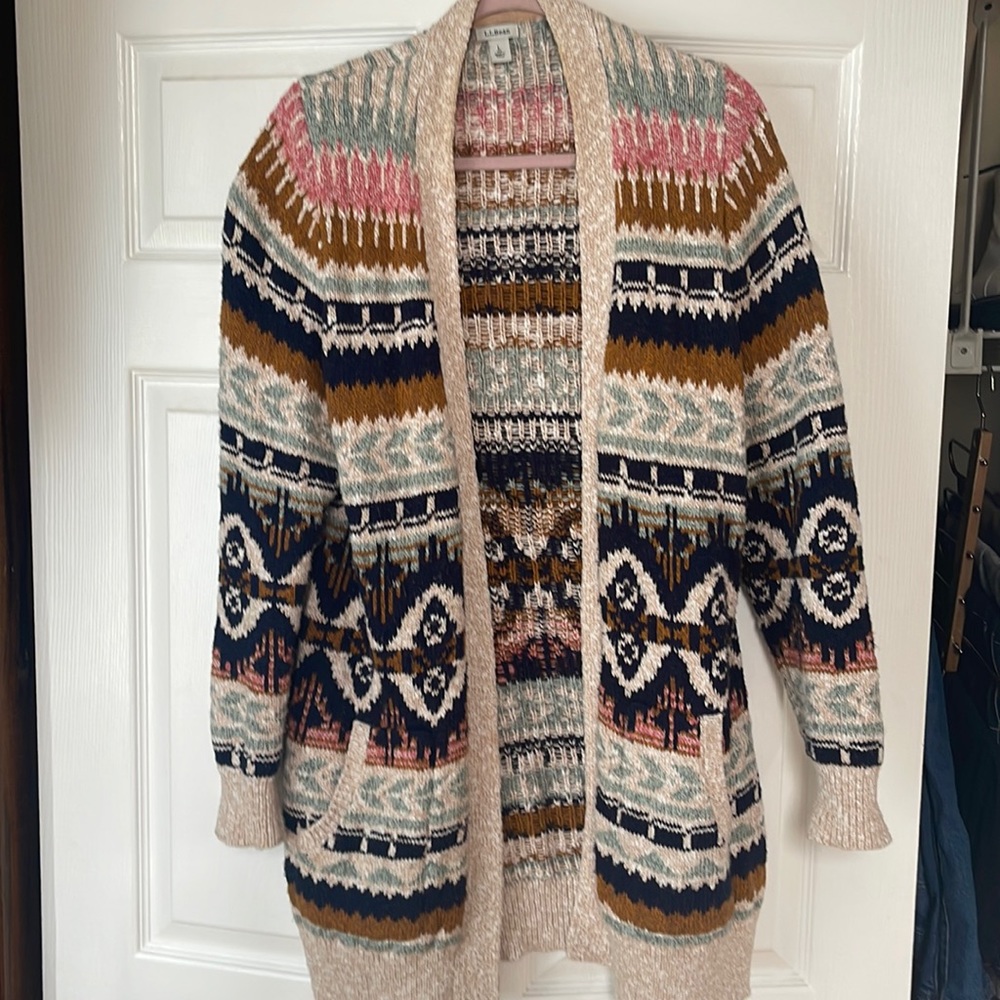 LL Bean Cardigan